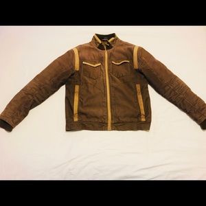 Vintage Prana Moto/Bomber Jacket L